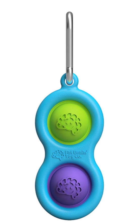 Dimpl Colorful Keychain 196 TOYS CHILD Fat Brain Toys
