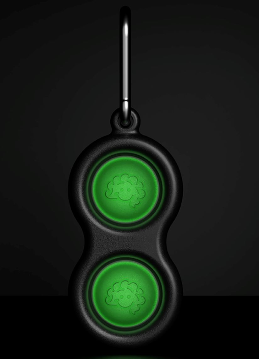 Dimpl Glow Keychain 196 TOYS CHILD Fat Brain Toys