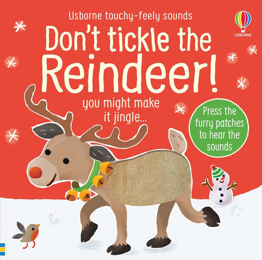 Don't Tickle the Reindeer 191 GIFT BABY Usborne Books