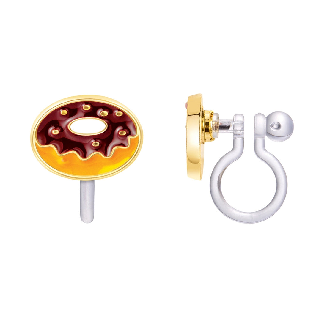 Donut Earrings 110 ACCESSORIES CHILD Girl Nation Clip-on