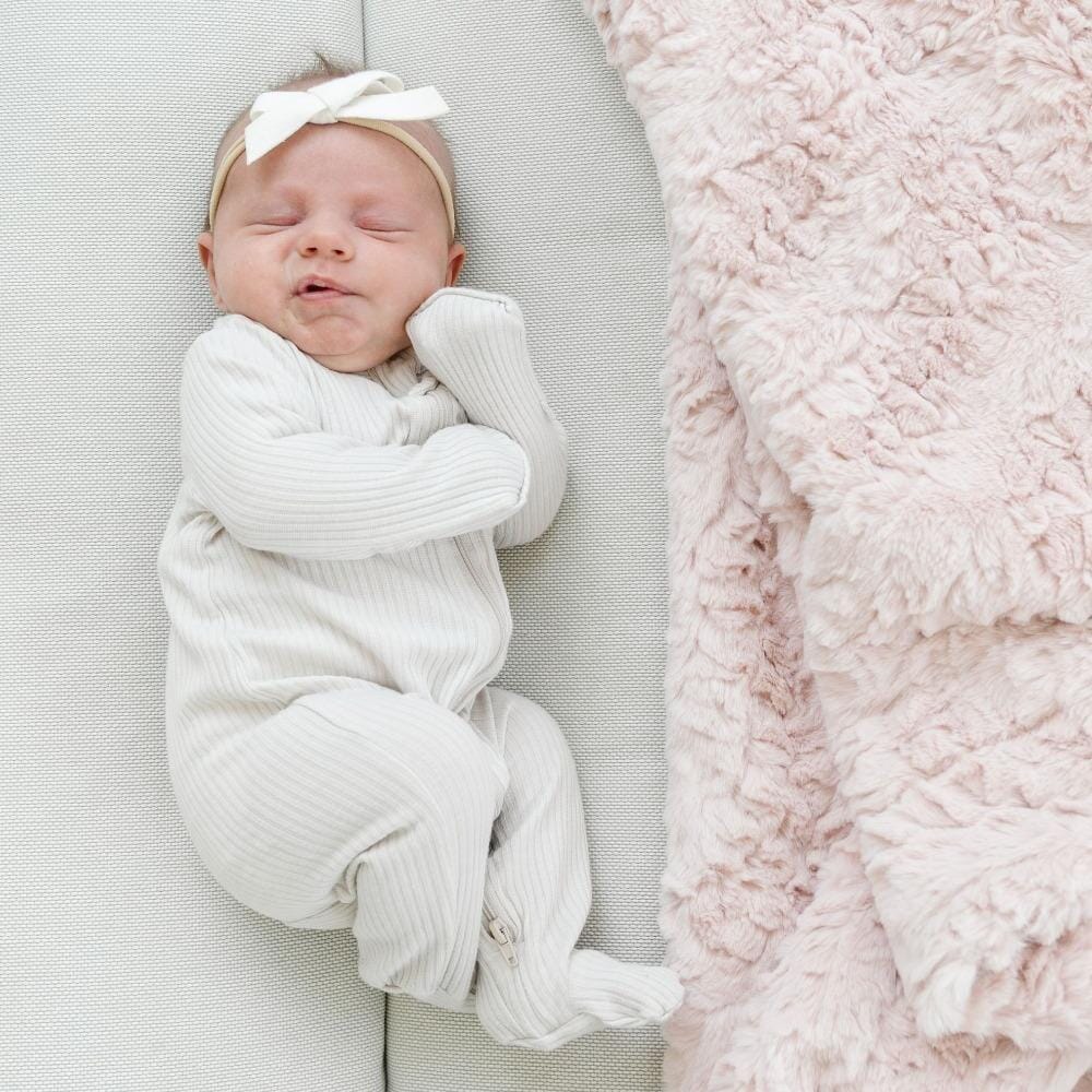 Dream Receiving Blanket 191 GIFT BABY Saranoni Blush