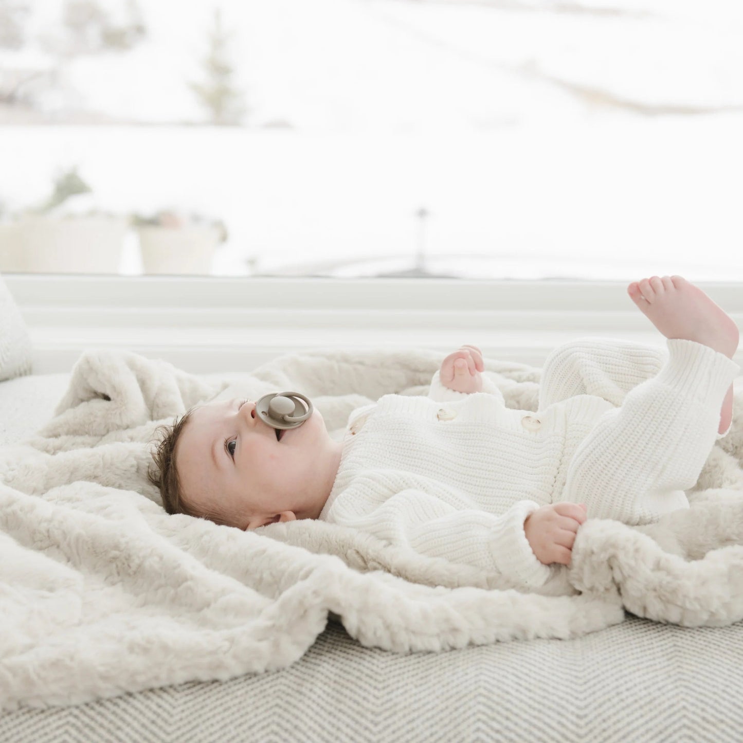 Dream Receiving Blanket 191 GIFT BABY Saranoni Oat