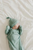 Emerson Knotted Gown 130 BABY BOYS/NEUTRAL APPAREL Copper Pearl