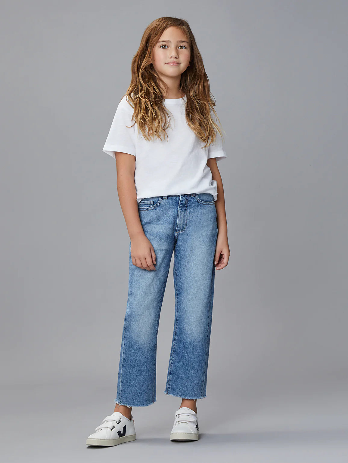 Emie Glacier Straight High Rise Jean 160 GIRLS APPAREL TWEEN 7-16 DL 1961