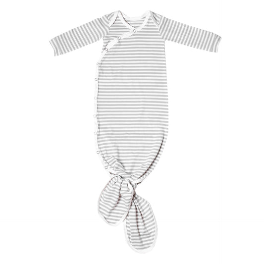 Everest Stripe Knotted Gown Gown Copper Pearl NB-3m