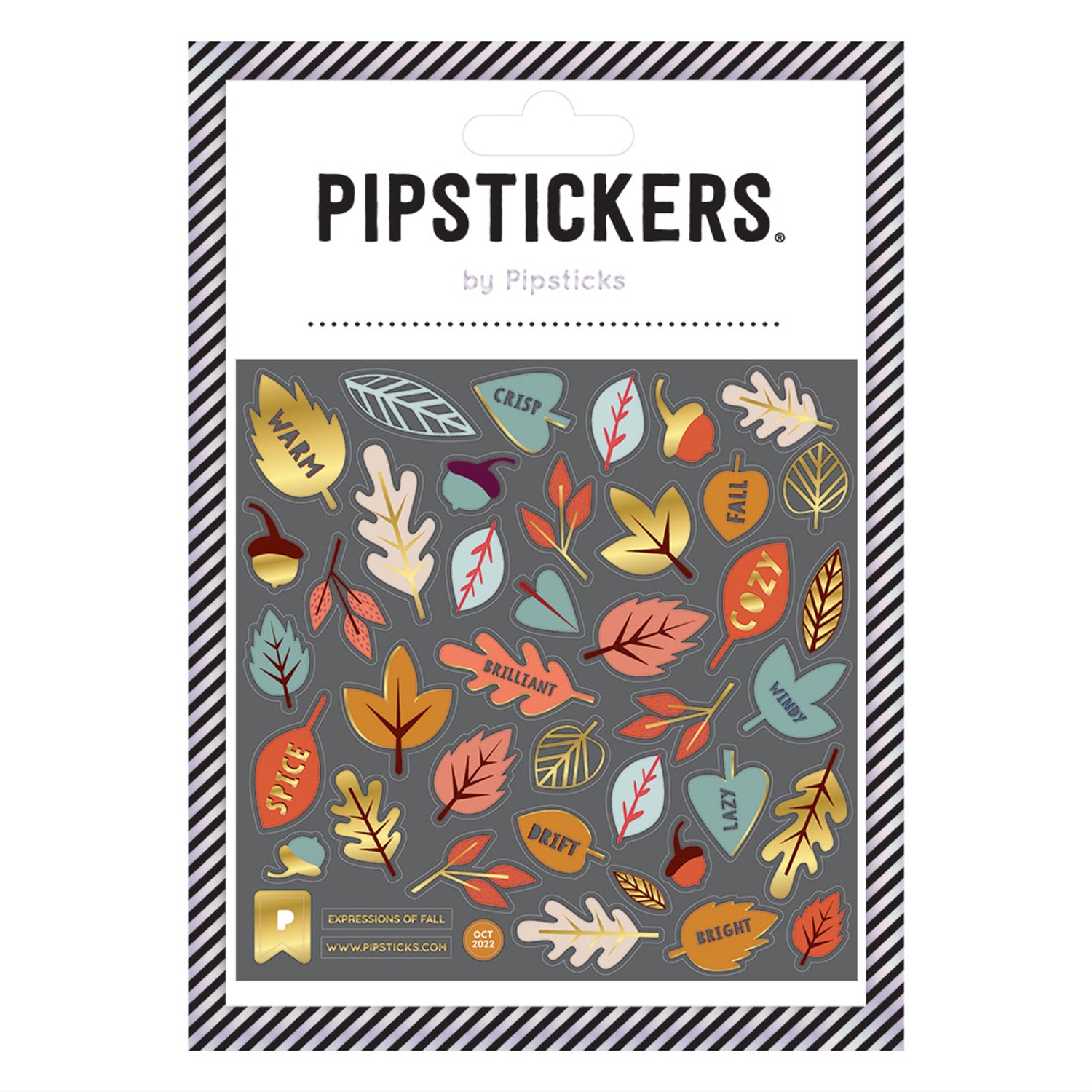 Expressions Of Fall Stickers 196 TOYS CHILD Pipsticks