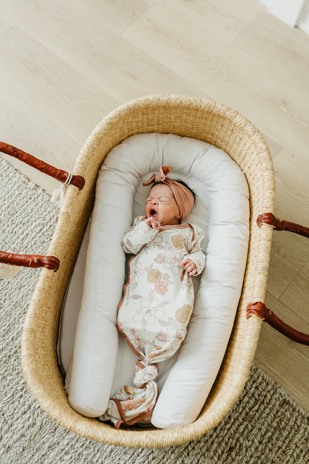 Ferra Knotted Gown 120 BABY GIRLS APPAREL Copper Pearl