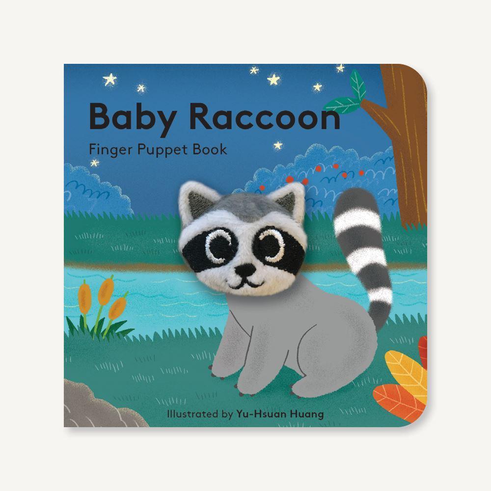 Finger Puppet Book Books Chronicle Books Raccoon