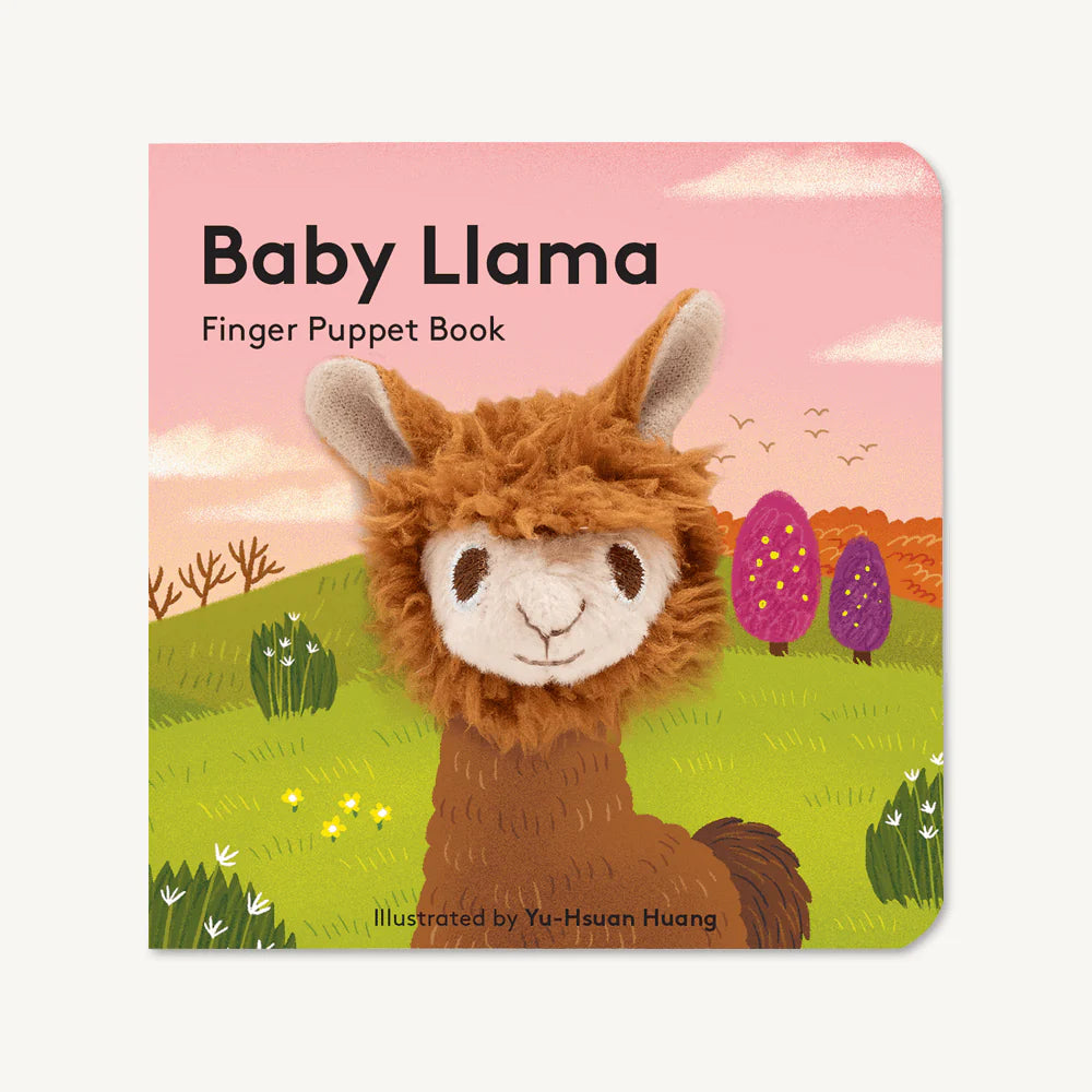 Finger Puppet Books 191 GIFT BABY Chronicle Books Llama