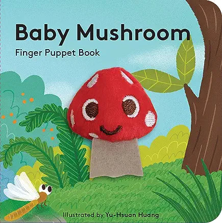 Finger Puppet Books 191 GIFT BABY Chronicle Books Mushroom
