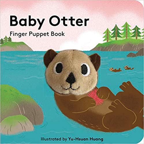 Finger Puppet Books 191 GIFT BABY Chronicle Books Otter