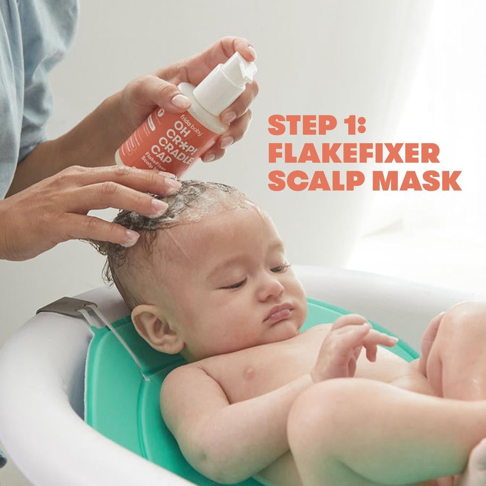 FlakeFixer Mask and Spray Duo 180 BABY GEAR Fridababy