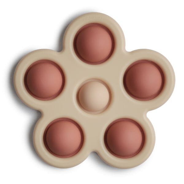 Flower Press Toy 180 BABY GEAR Mushie Rose