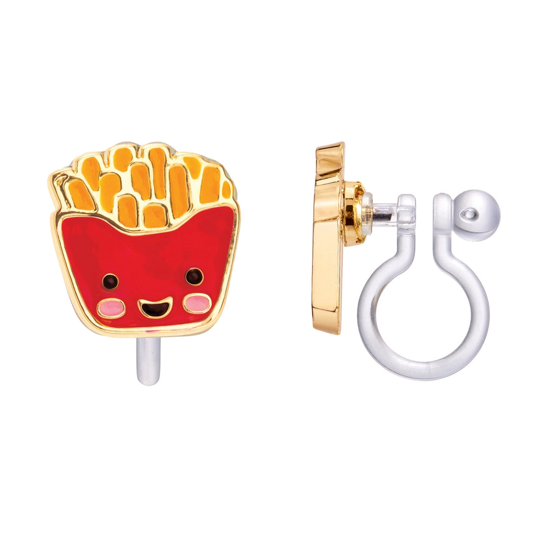 French Fry Earrings 110 ACCESSORIES CHILD Girl Nation Clip-On