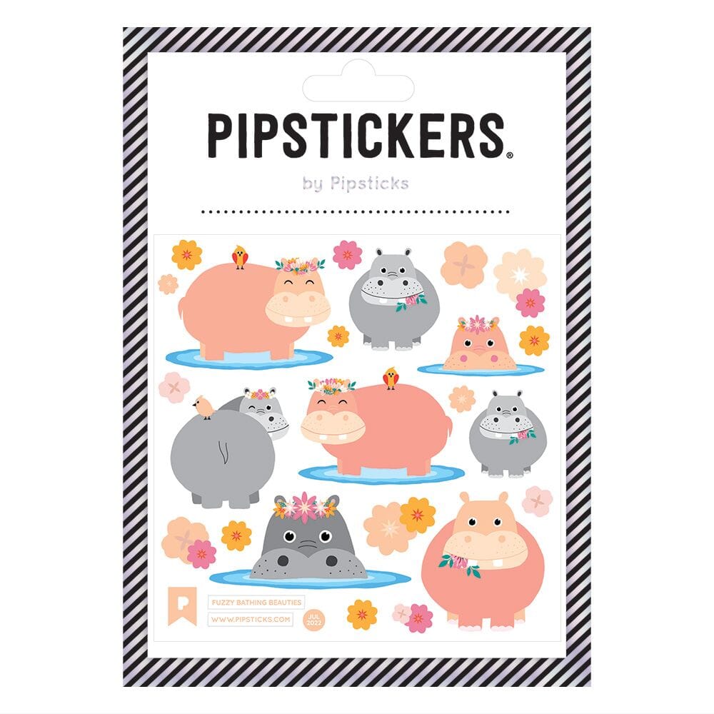 Fuzzy Bathing Beauties Sticker Sheet 196 TOYS CHILD Pipsticks