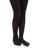 Girls Microfiber Tights 110 ACCESSORIES CHILD Jefferies Socks Black 2-4