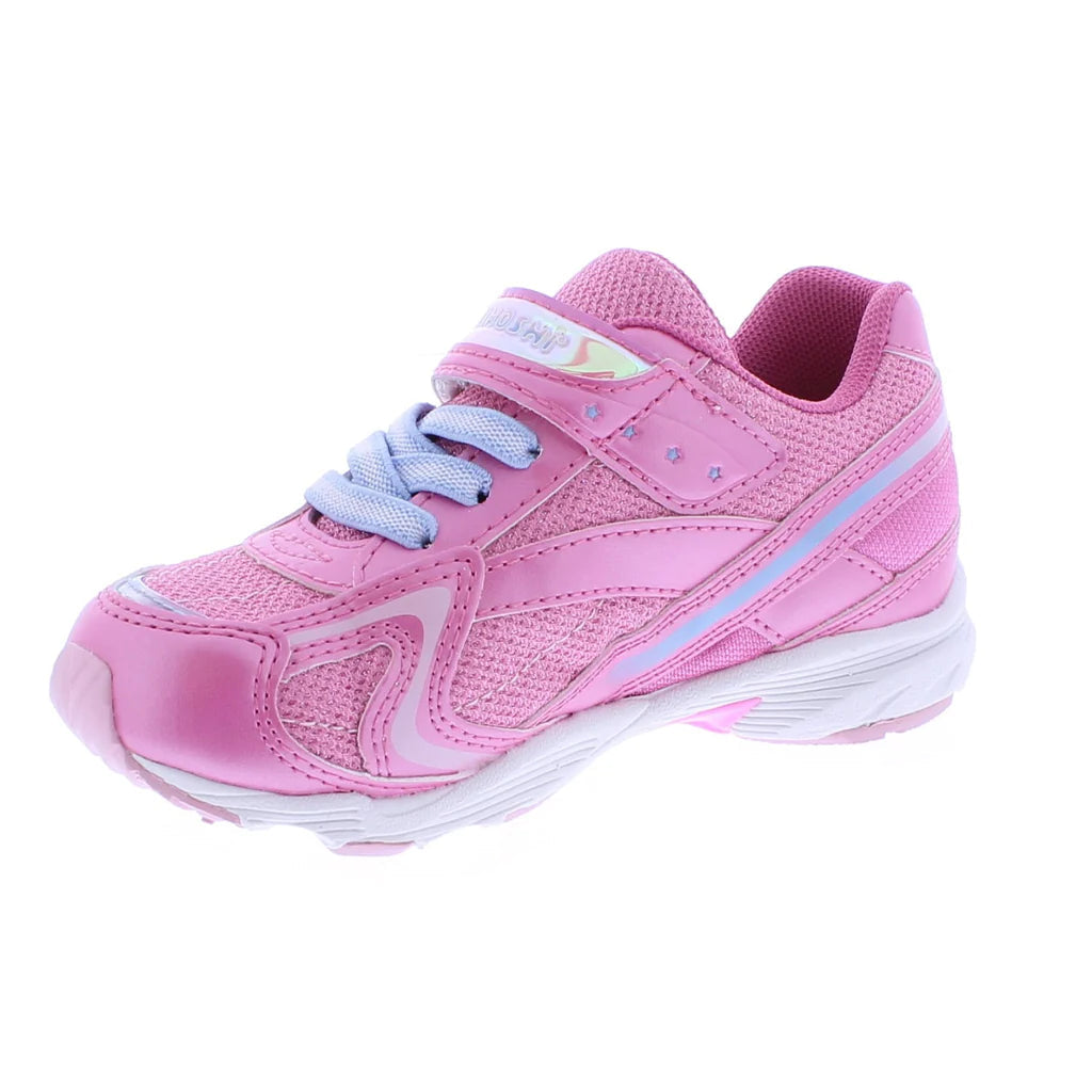 Glitz Pink/Lt Blue Sneaker (Child) 110 ACCESSORIES CHILD Tsukihoshi Shoes