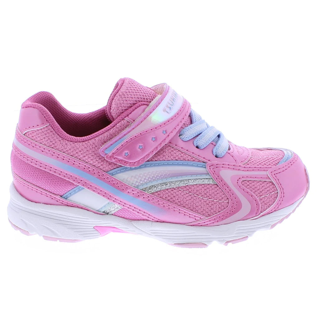 Glitz Pink/Lt Blue Sneaker (Child) 110 ACCESSORIES CHILD Tsukihoshi Shoes 9 shoe