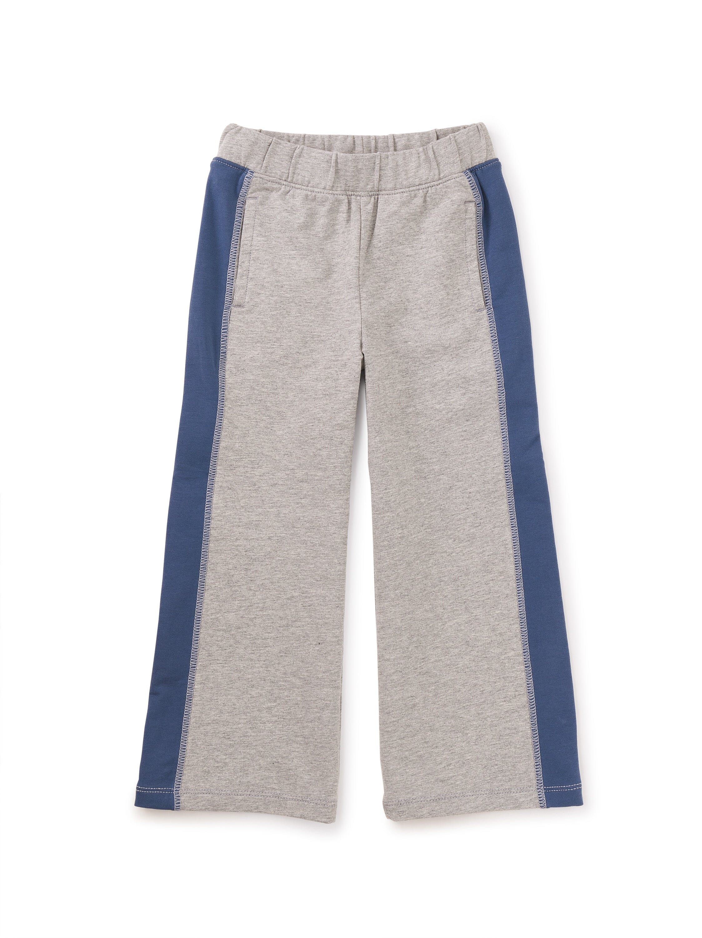 Grey Side Stripe Flare Pants – Pitter Patter