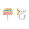 Happy Camper Earrings 110 ACCESSORIES CHILD Girl Nation Clip-On