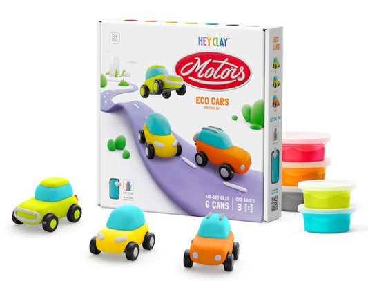 Hey Clay Eco Cars 196 TOYS CHILD Fat Brain Toys