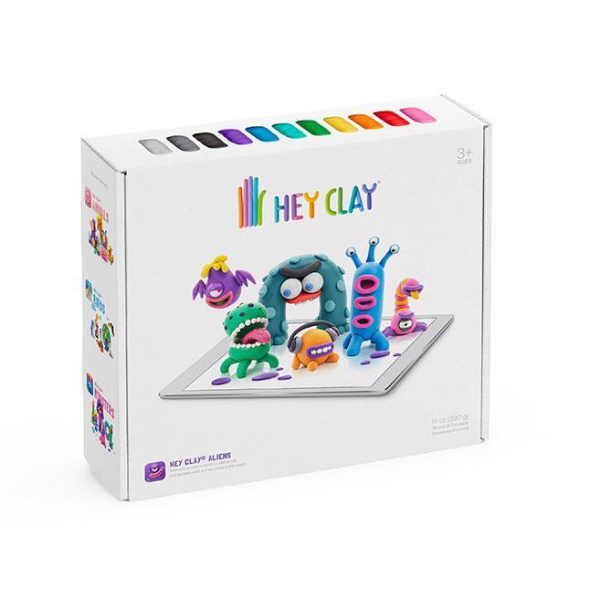 Hey Clay Modeling Sets Toys Fat Brain Toys Aliens