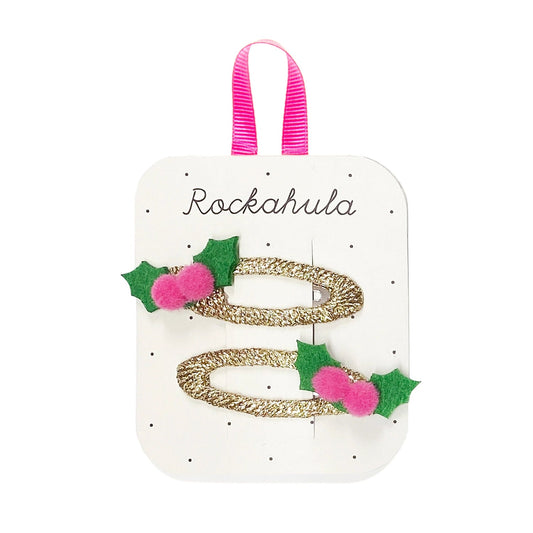 Holly Pom Pom Clips 110 ACCESSORIES CHILD Rockahula
