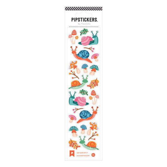 Just Slow With It Sticker Sheet 196 TOYS CHILD Pipsticks