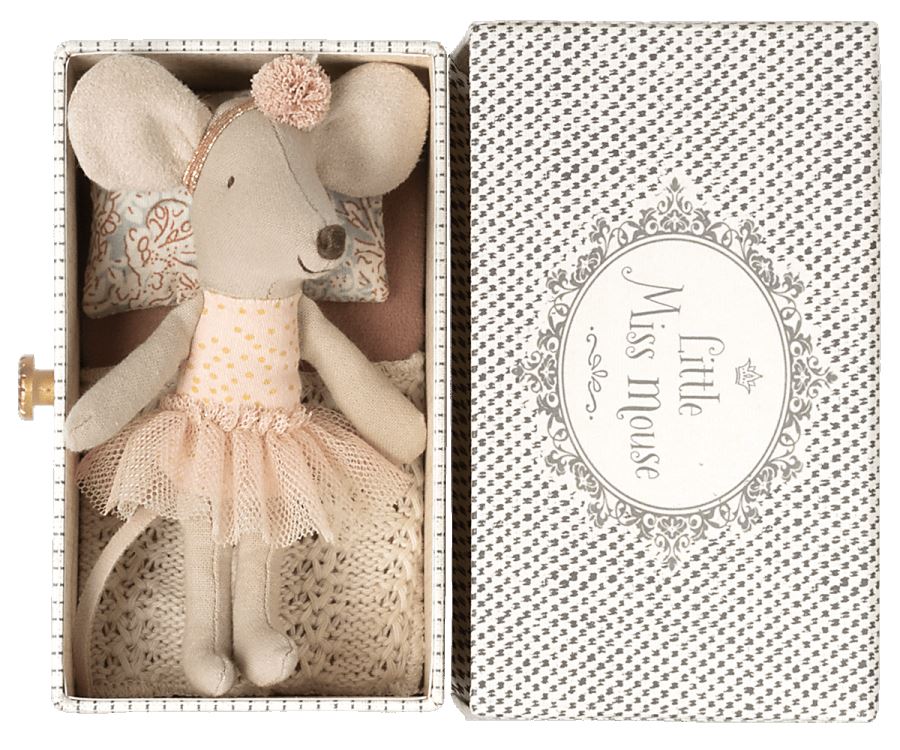 Little Sister Dance Mouse In Daybed 110 ACCESSORIES CHILD Maileg