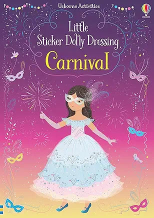 Little Sticker Dolly Dressing Books 192 GIFT CHILD Usborne Books Carnival