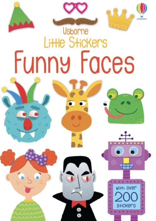 Little Stickers Impulse Usborne Books Funny Faces