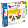 Magna-Tiles® Clear Colors 32-Piece Set 196 TOYS CHILD Magnatiles