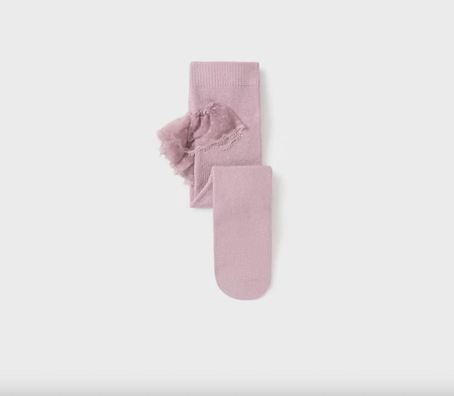 Mauve Ruffle Tights 100 ACCESSORIES BABY Mayoral 3m