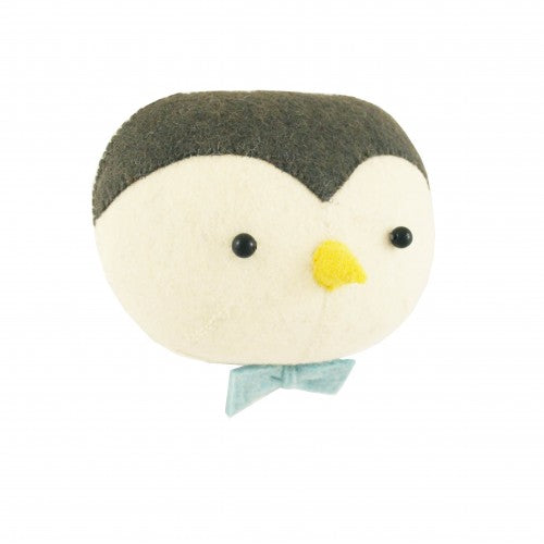 Mini Penguin Head With Bow Tie 170 DÉCOR Fiona Walker