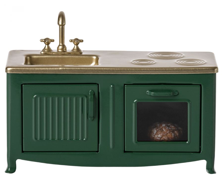 Mouse Kitchen - Dark Green 196 TOYS CHILD Maileg