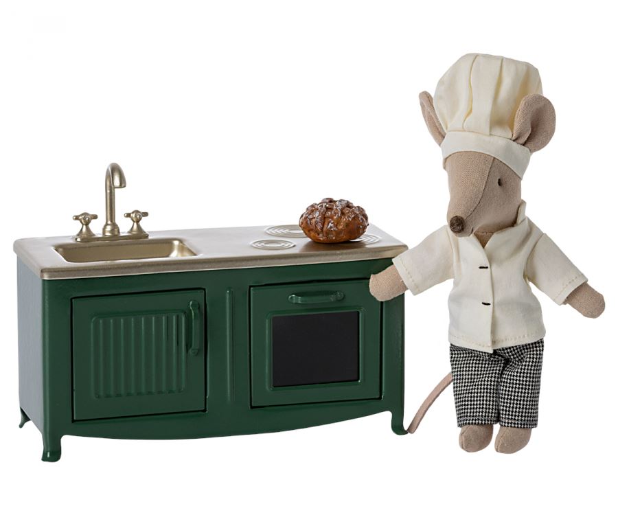 Mouse Kitchen - Dark Green 196 TOYS CHILD Maileg