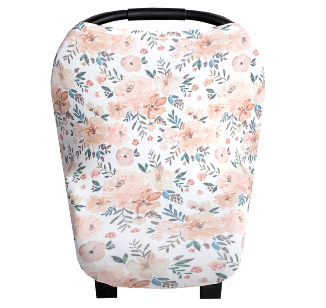 Multi-Use Covers Nursing Cover Copper Pearl Autumn (Fall Floral)