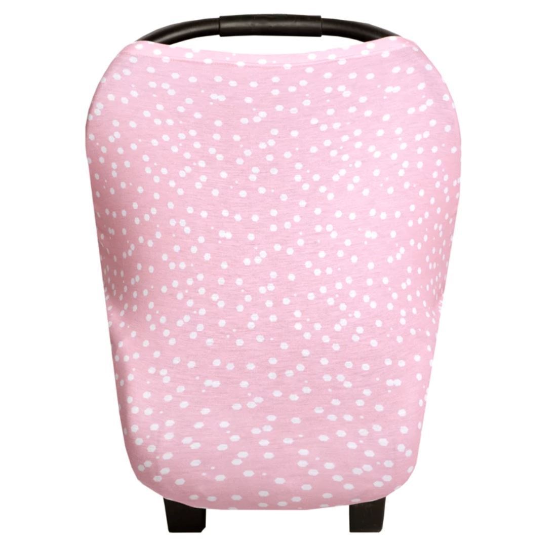 Multi-Use Covers Nursing Cover Copper Pearl Lucy (Pink w/Dots)