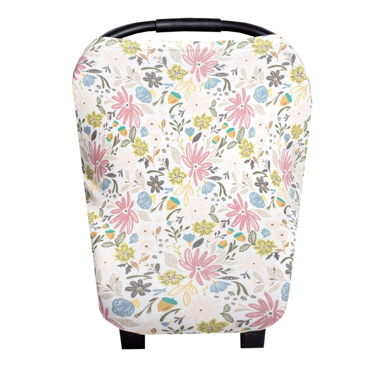 Multi-Use Covers Nursing Cover Copper Pearl Olive (Floral w/Acorn)
