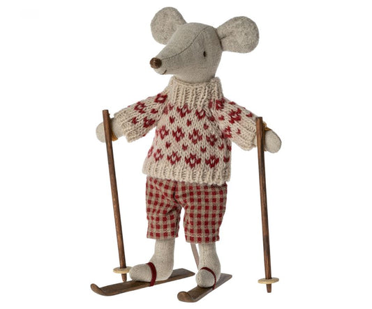 Mum Ski Mouse 196 TOYS CHILD Maileg