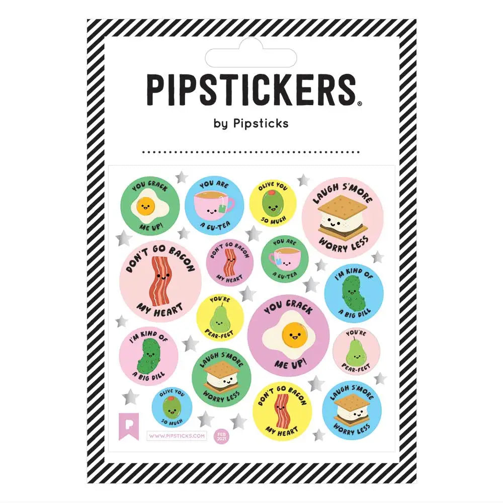 My Pun & Only Sticker Sheet 196 TOYS CHILD Pipsticks