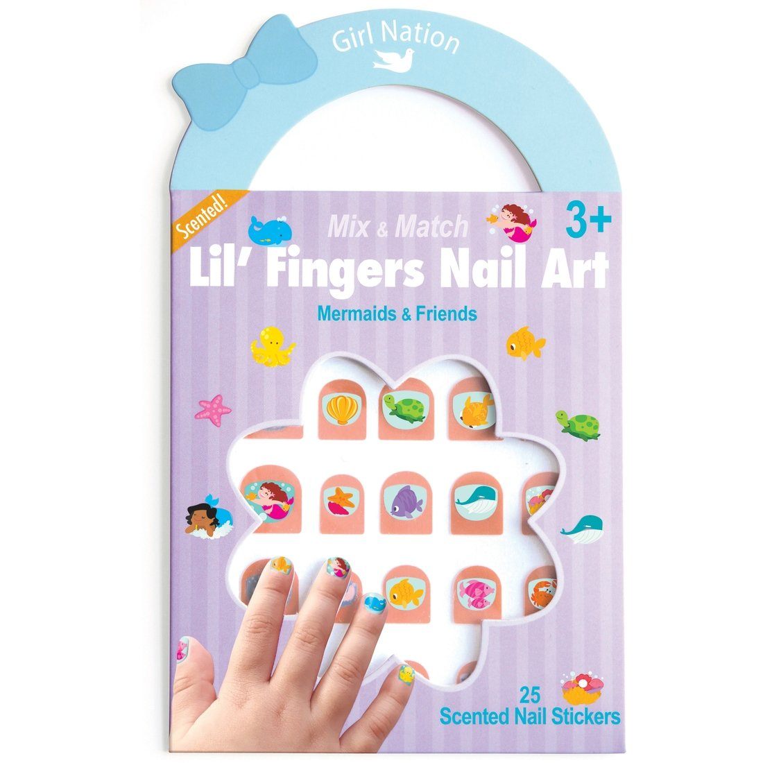 Nail Art Impulse Girl Nation Mermaids Friends