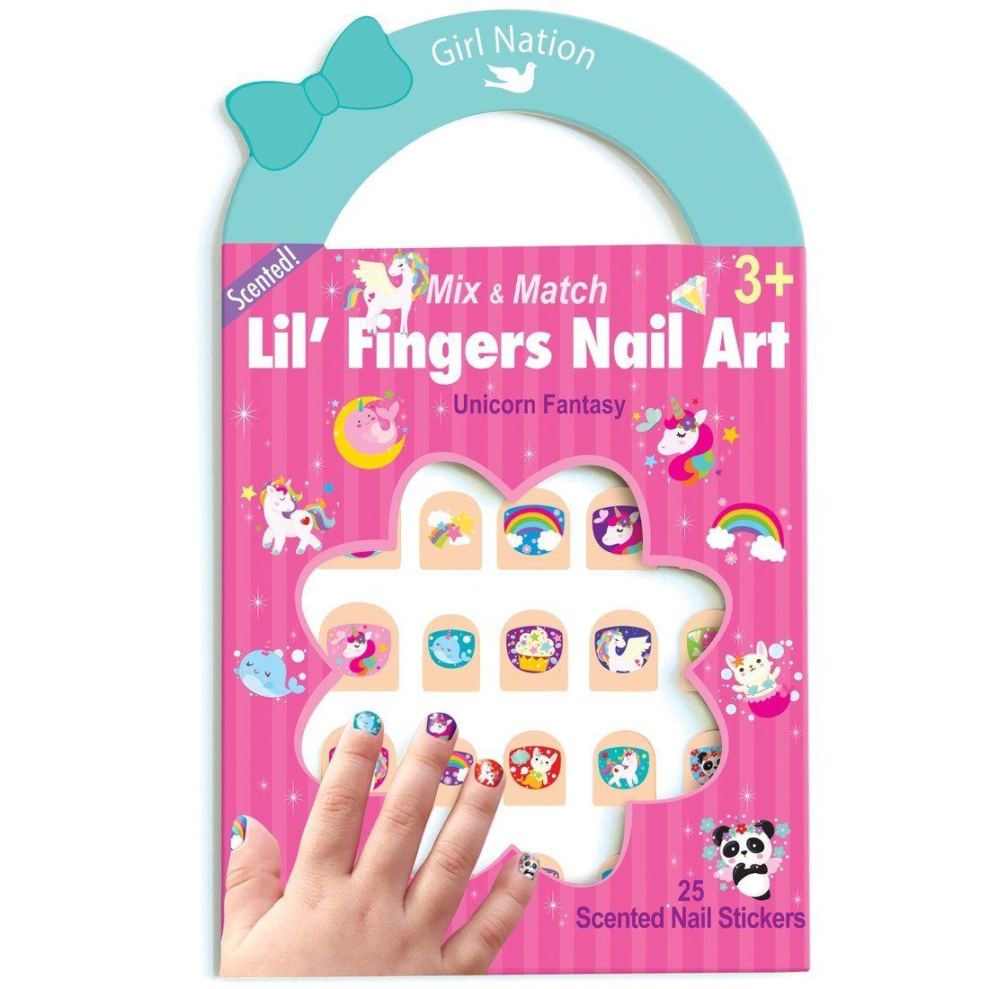 Nail Art Impulse Girl Nation Unicorn Fantasy