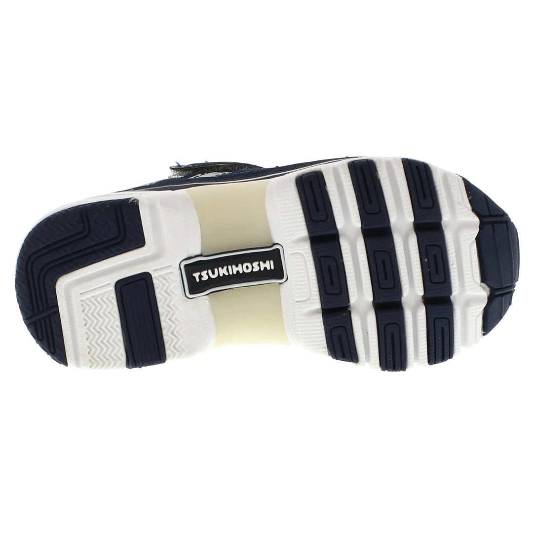 Navy/Silver Storm Sneaker (Child) 110 ACCESSORIES CHILD Tsukihoshi Shoes