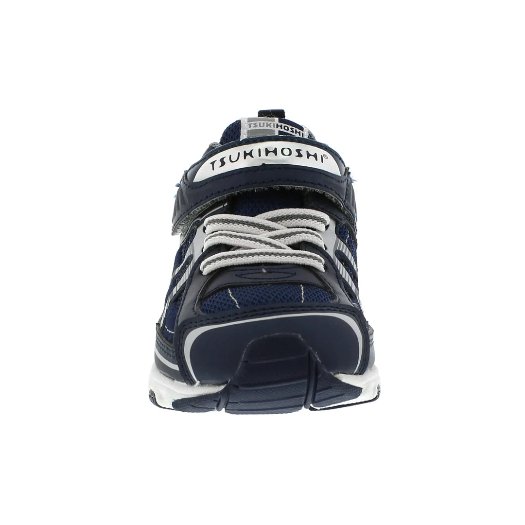 Navy/Silver Storm Sneaker (Child) 110 ACCESSORIES CHILD Tsukihoshi Shoes