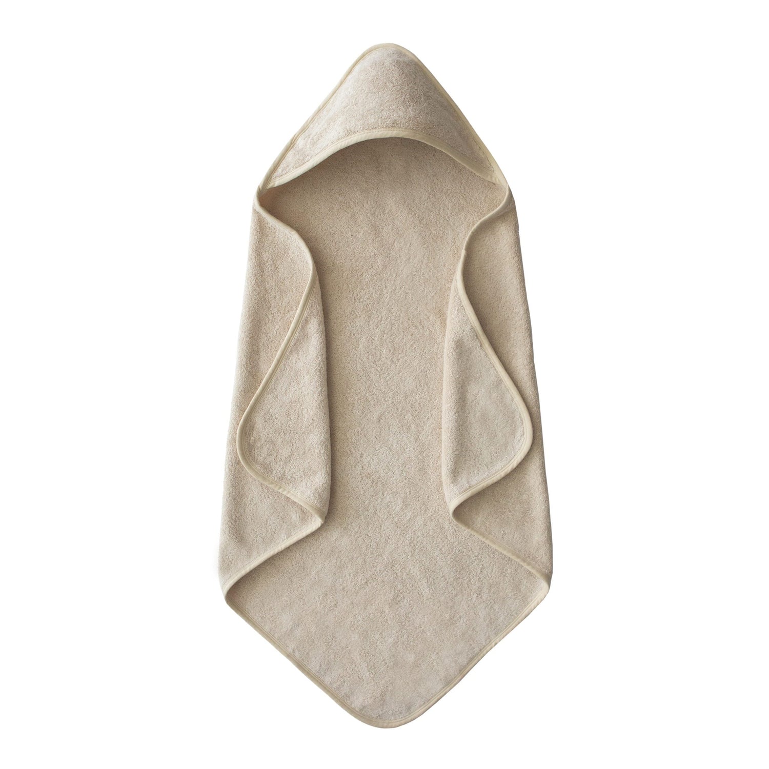 Organic Cotton Baby Hooded Towel 180 BABY GEAR Mushie Fog
