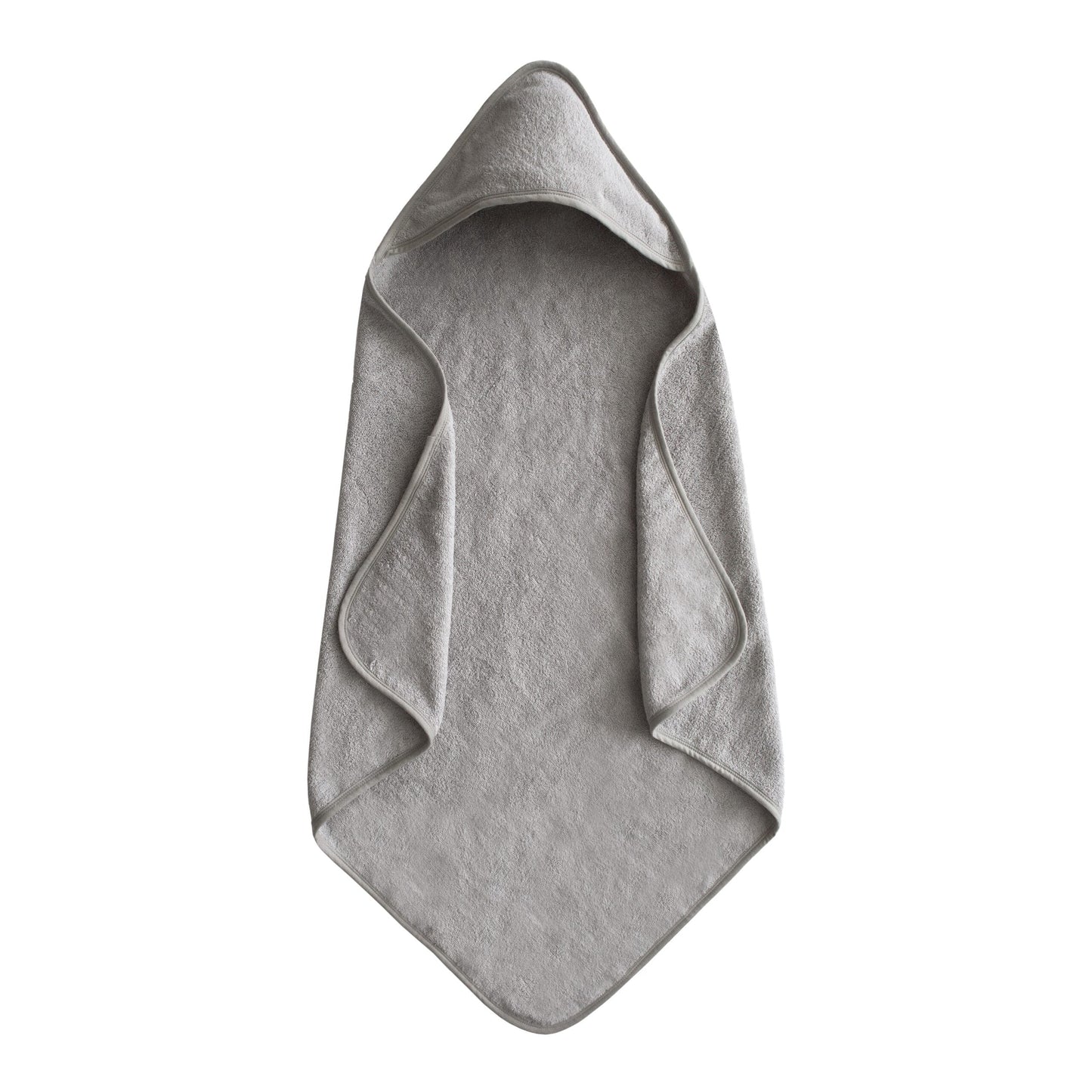Organic Cotton Baby Hooded Towel 180 BABY GEAR Mushie Gray