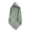 Organic Cotton Baby Hooded Towel 180 BABY GEAR Mushie Moss