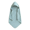 Organic Cotton Baby Hooded Towel 180 BABY GEAR Mushie Sea Mist