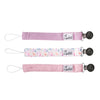 Pacifier Clip Set 180 BABY GEAR Copper Pearl Bloom